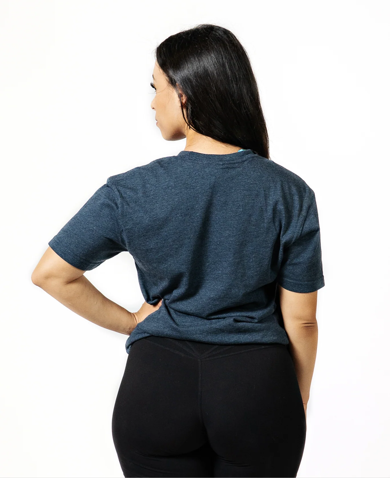 EÅS Next Level Geo Tee - Midnight Navy - Image 3