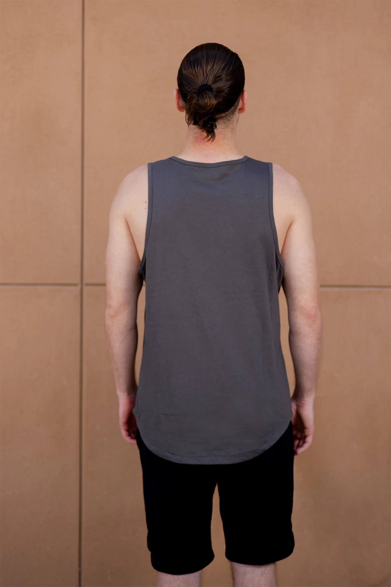 Men’s Workout Tank – Charcoal - Image 4
