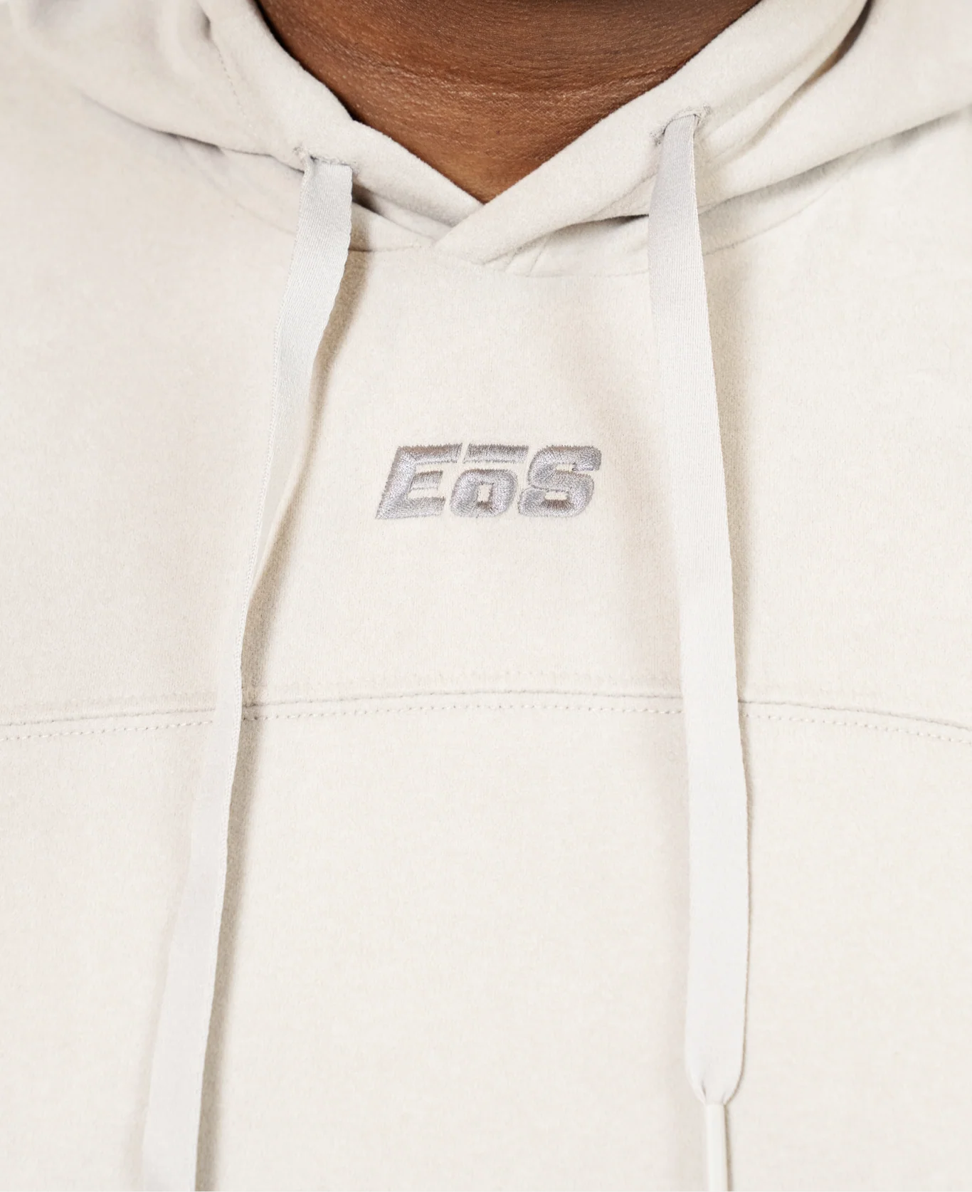 Men's EōS Melange Fleece Hoodie - Satellite - Image 3