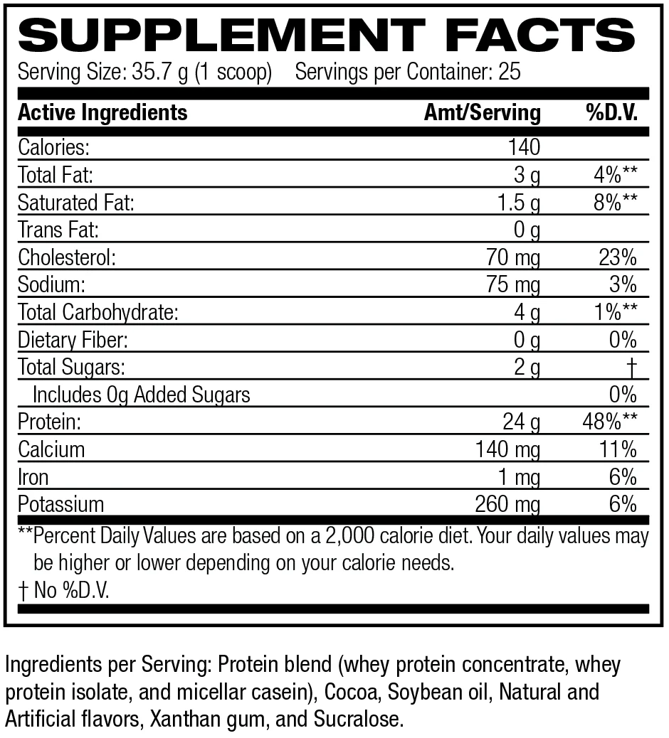 N2G Whey Protein Chocolate - CASE OF 4 - Image 2