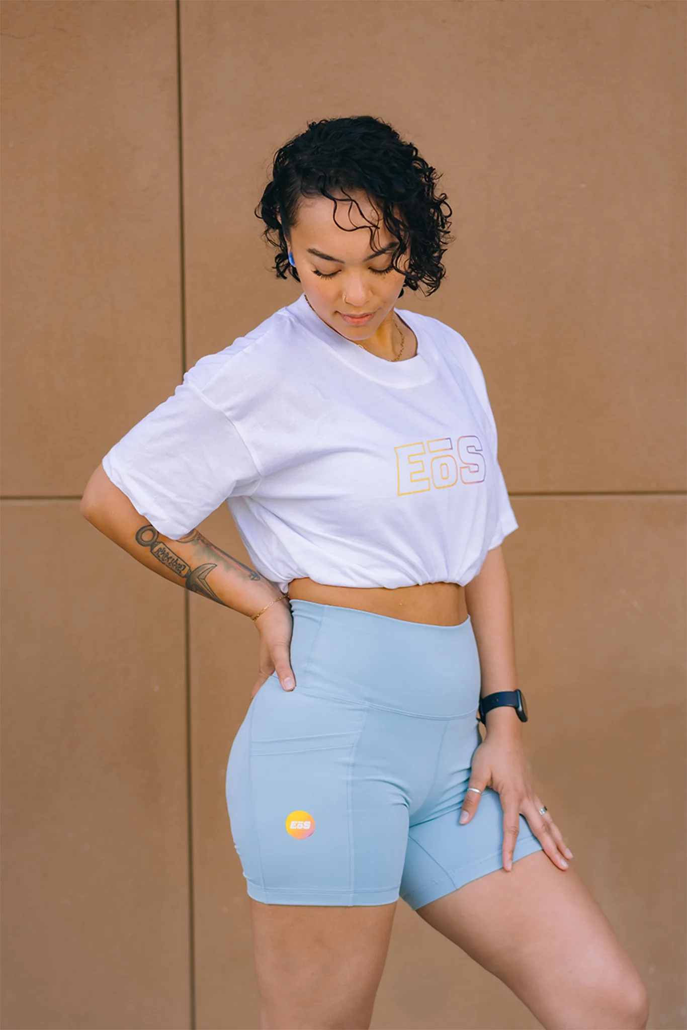 Women's Bike Shorts - Tourmaline - Image 3