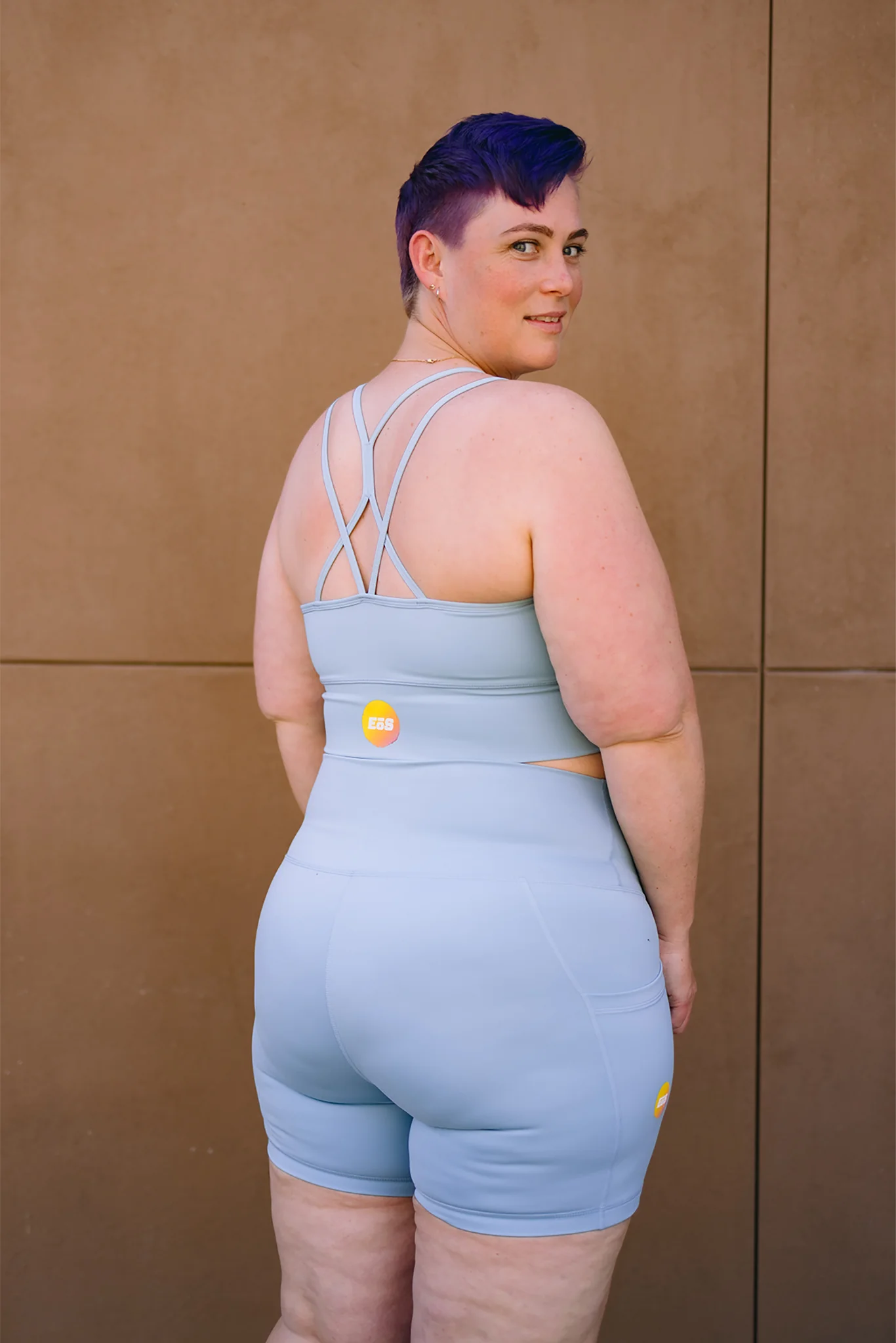 Women's Bike Shorts - Tourmaline - Image 4