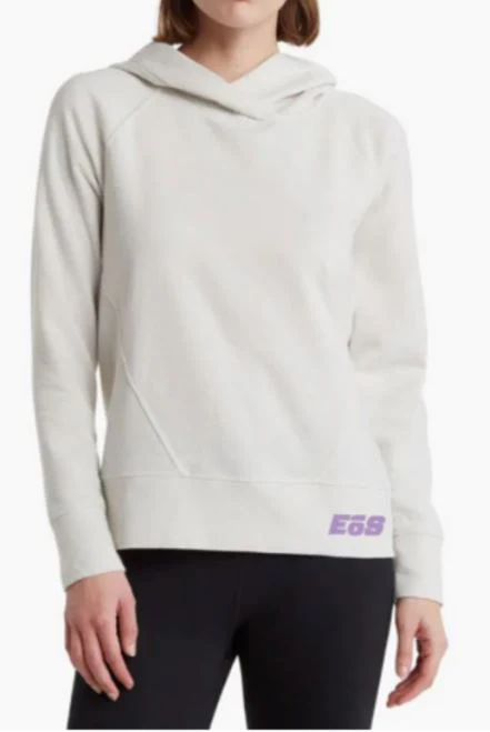 Women's Lightweight Hoodie - Oyster Mushroom - Image 4